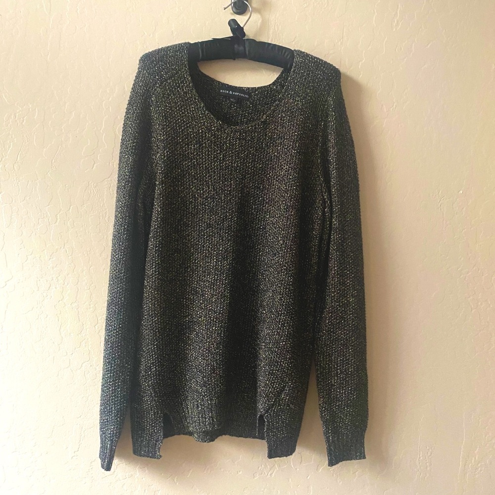 Rock & Republic glitter sweater
